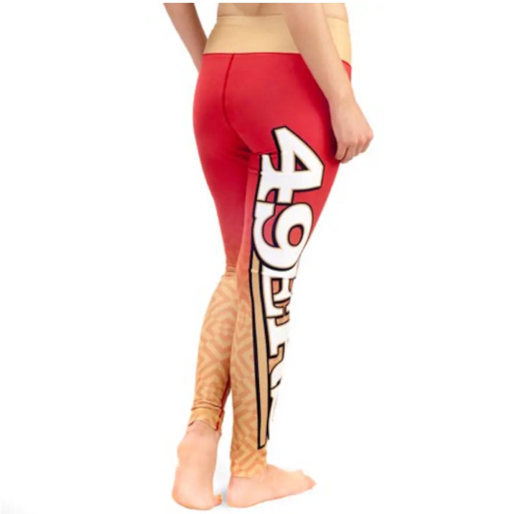 Women's Klew San Francisco 49ers
Scarlet Gradient Leggings - Picture 7 of 8